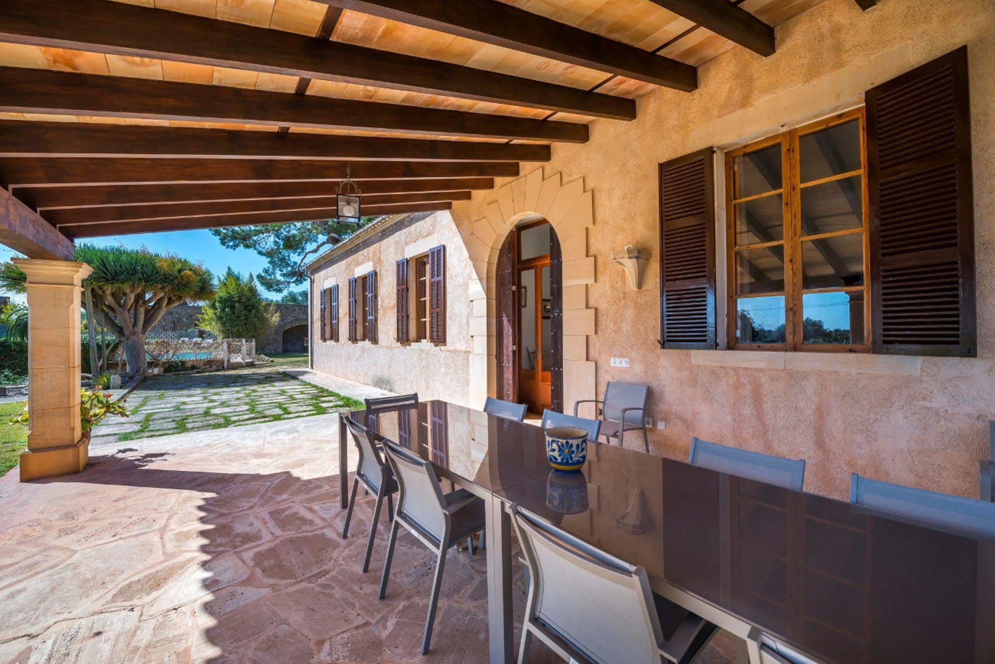 Villa Can Cirerol Portocolom  Buitenkant foto